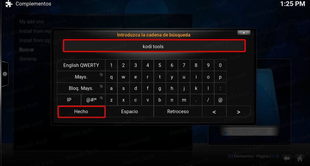 2 busqueda kodi tools