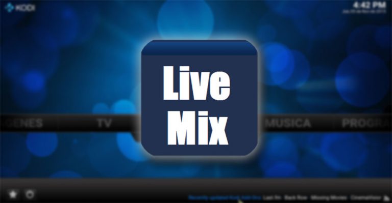 addon live mix en kodi