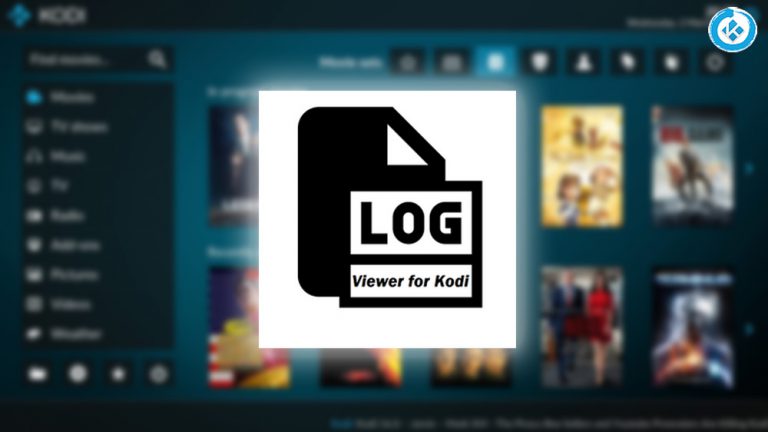 addon log viewer en kodi