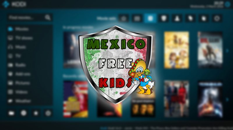 addon mexico free infantil en kodi