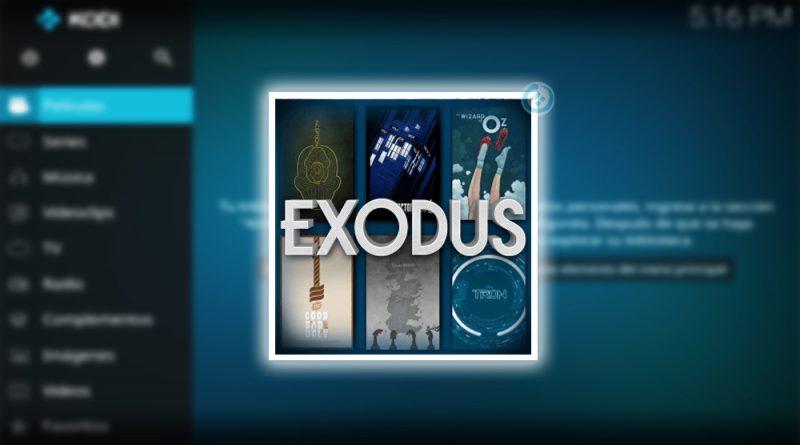 Exodus en Kodi