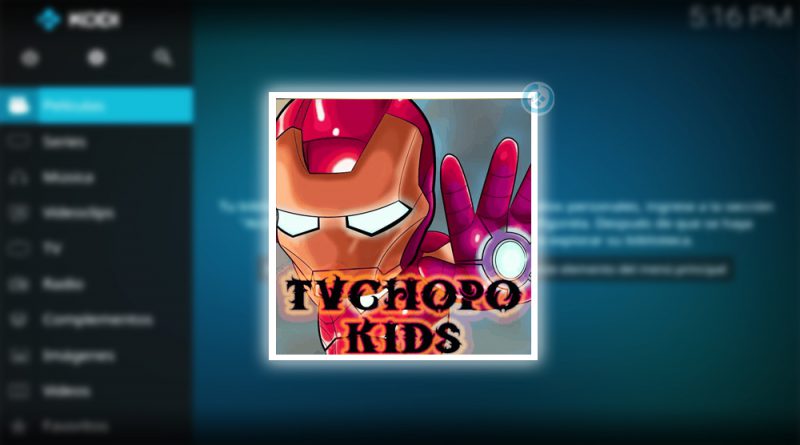 tv chopo kids en kodi