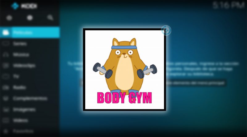 addon body gym en kodi