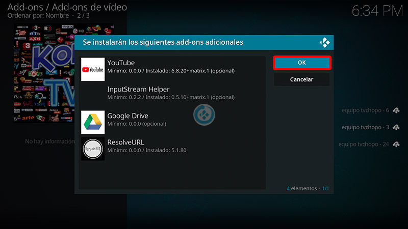 addon kodi tv en kodi