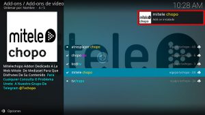 mi tele en kodi