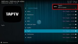 addon acme tvtap en kodi