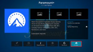 addon paramount+ en kodi