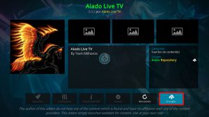addon alado live tv en kodi