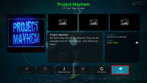 addon project mayhem en kodi