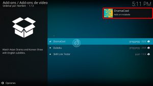 addon dramacool en kodi