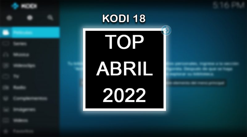 addons de kodi abril 2022