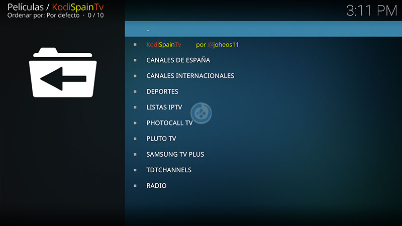 addon kodi spain en kodi