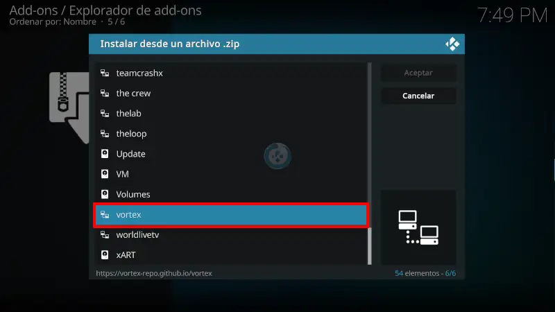 addon thx 1138 en kodi