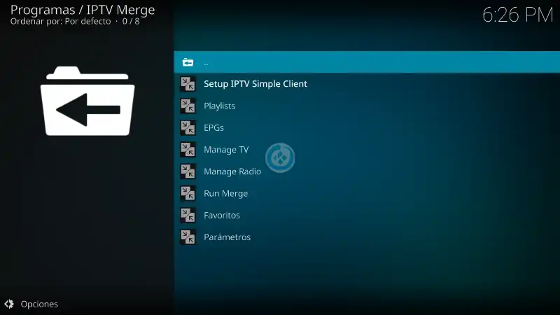 addon iptv merge en kodi