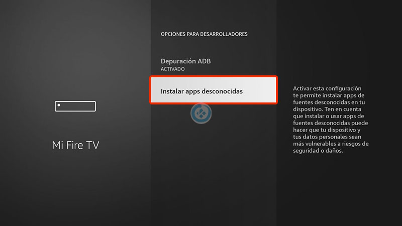 acestream en fire tv