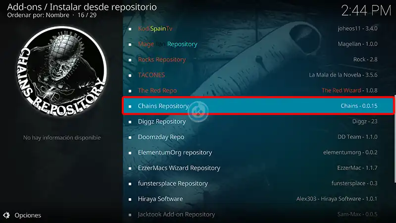 addon ghost en kodi