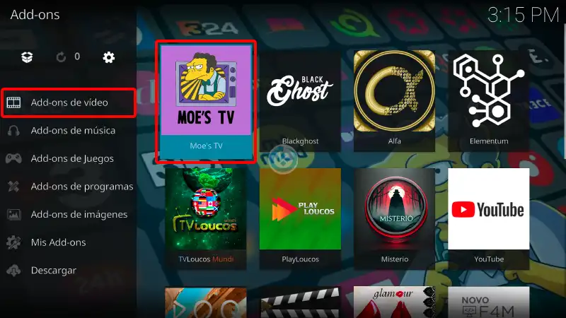 addon moes tv en kodi