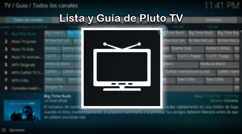 Pluto TV en Kodi
