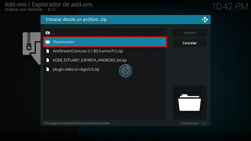 mi tele en kodi