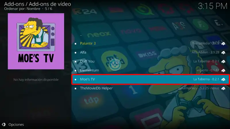 addon moes tv en kodi