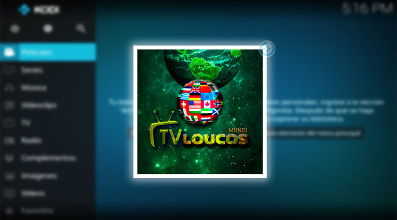 addon tvloucos mundi en kodi