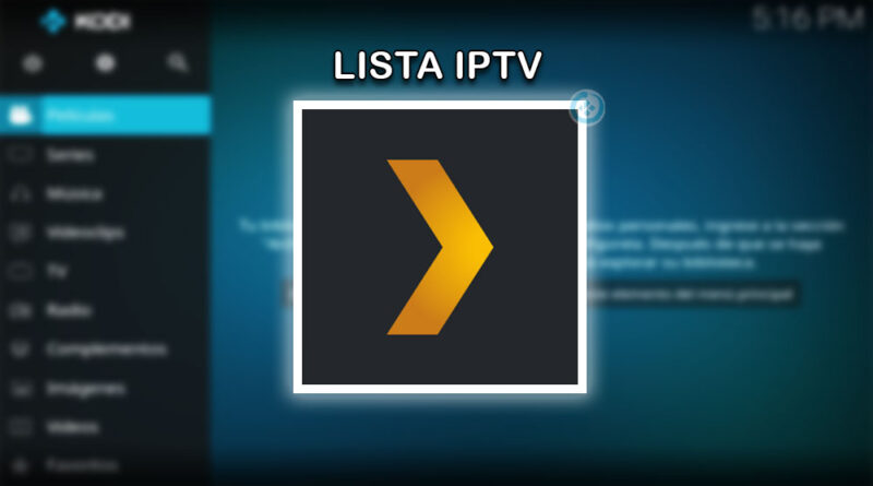 iptv de plex live en kodi