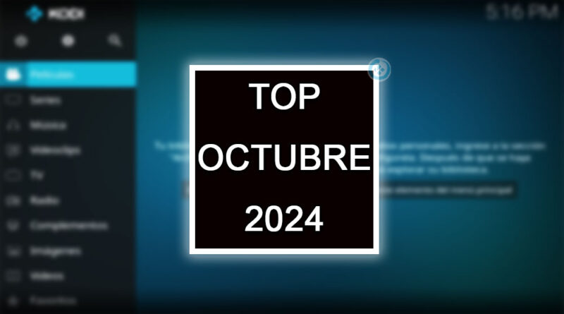 addons en kodi octubre 2024