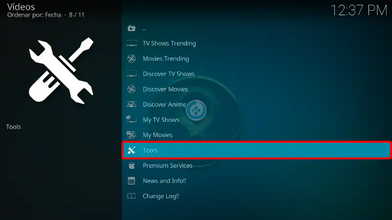 addon infinity en kodi