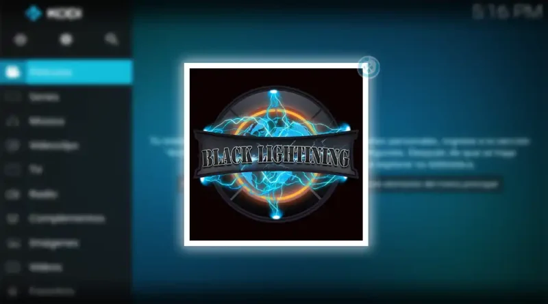 addon black lightning en kodi