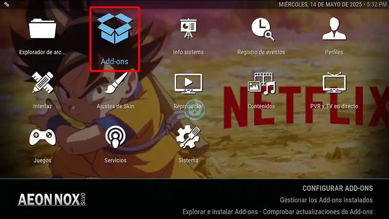 build estuary esparta en kodi