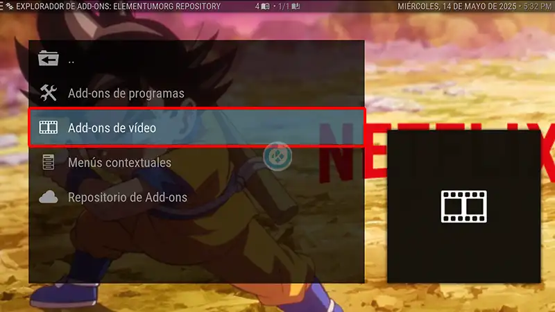 build estuary esparta en kodi