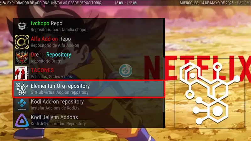 build estuary esparta en kodi