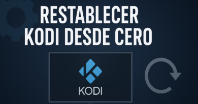 Cómo Restablecer Los Ajustes de Fábrica en Kodi Cómo Restablecer Los Ajustes de Fábrica en Kodi