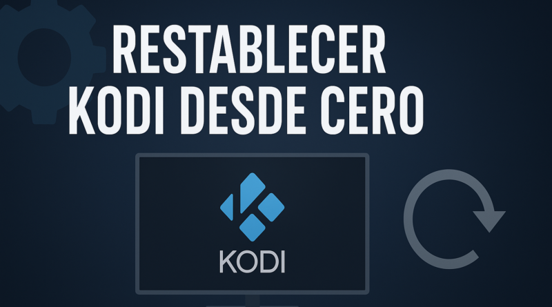 ajustes de fábrica en kodi