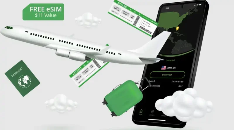 IPVanish VPN con eSIM gratis