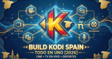 Cómo Instalar la Build Kodi Spain en Kodi [2026]: TV y Cine