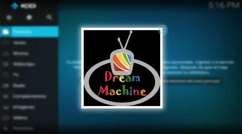 addon dream machine en kodi