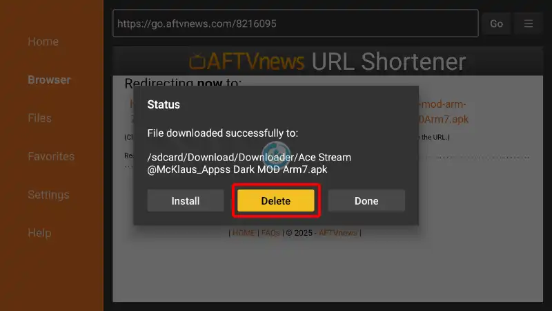 acestream mod en android