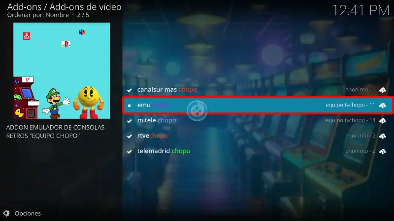 addon emuchopo en kodi