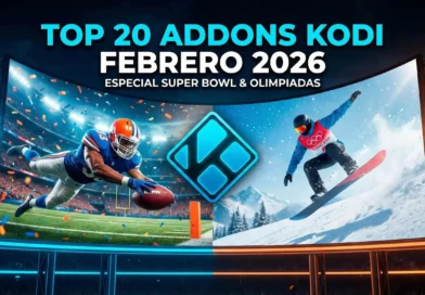 Top 20 Addons de Kodi para Febrero 2026: Especial Super Bowl y Olimpiadas [Funcionando]