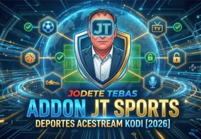 Cómo Instalar el Addon JT Sports en Kodi [2026]: Deportes con Acestream