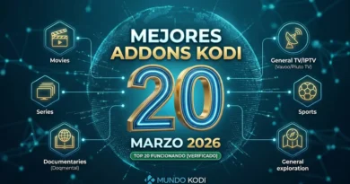 Mejores Addons Kodi Marzo 2026: Top 20 [Funcionando]