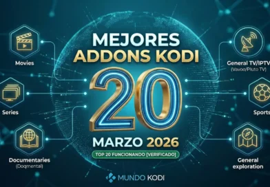 Mejores Addons Kodi Marzo 2026: Top 20 [Funcionando]
