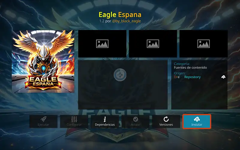 addon eagle españa kodi