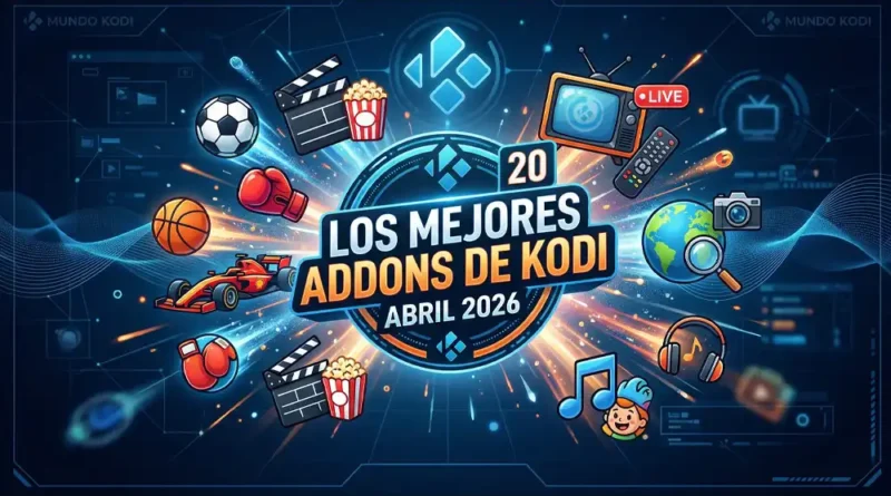 mejores addons Kodi Abril 2026
