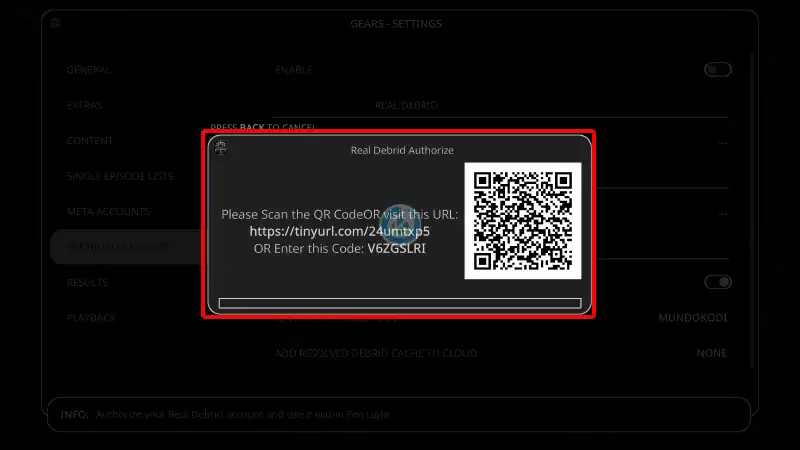 addon the gears en kodi