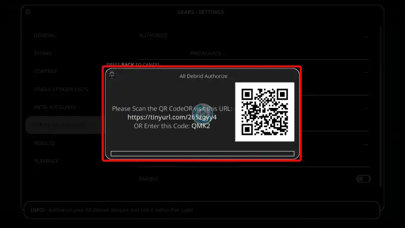 addon the gears en kodi