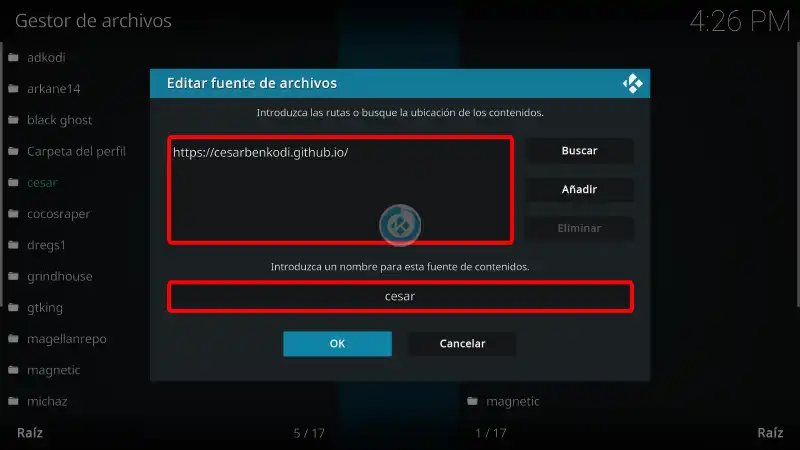 nada que ver en kodi