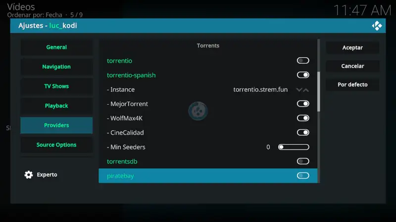 addon luc_kodi en kodi