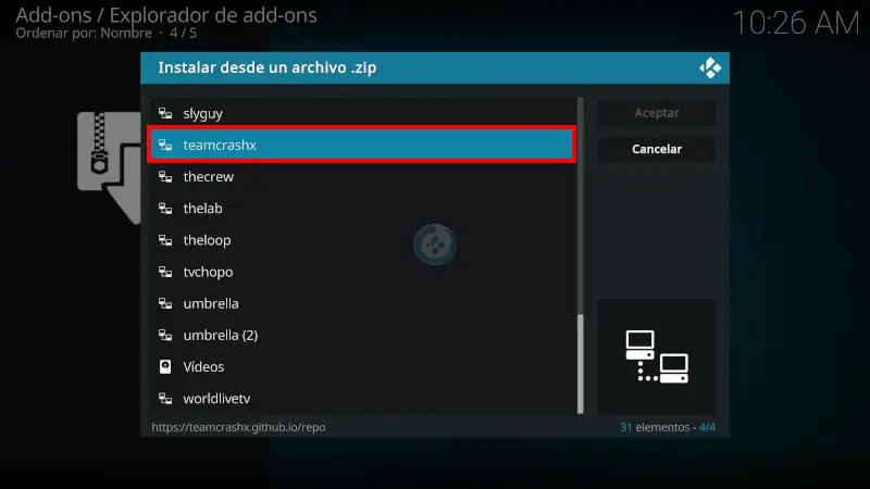 addon vavoo live 2 en kodi